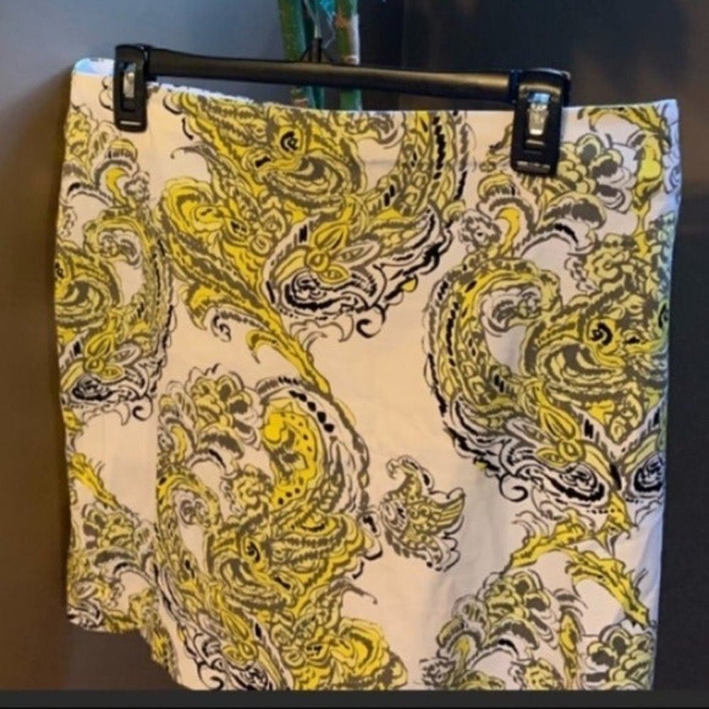 Ann Taylor Madison Skirt Paisley - Picture 2 of 6